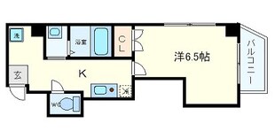 中津駅 徒歩6分 5階の物件間取画像